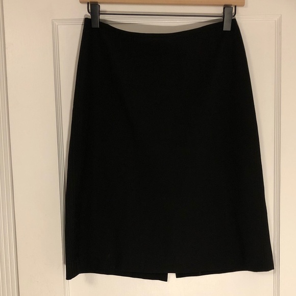 Kenneth Cole Black A-Line Skirt Size 0 - Picture 1 of 6